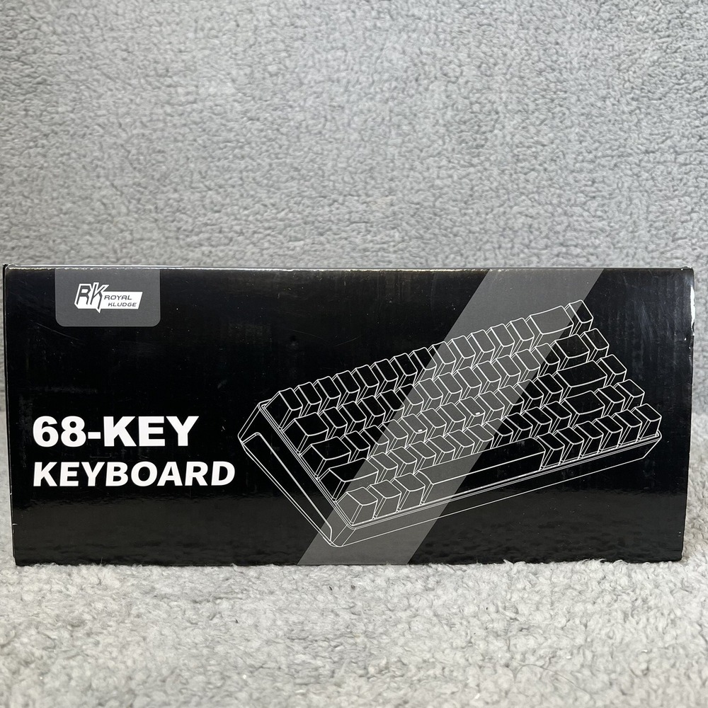 Royal Kludge RK68 Gaming Wireless Swappable 65% Mechanical‎ Bluetooth Keyboard
